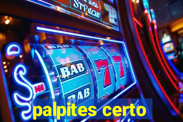 palpites certo